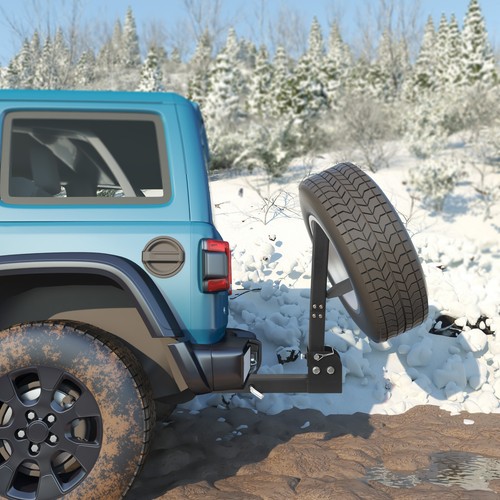 Trailer hitch spare tire - trailer,