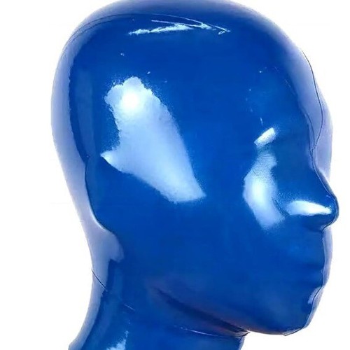 Mens latex rubber - latex, mask