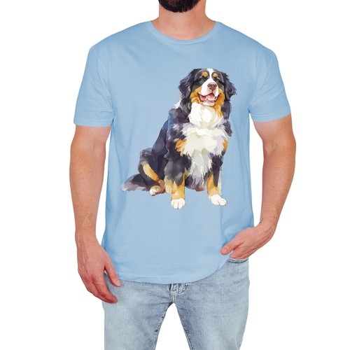 Funny bernese mountain dog - bernese,