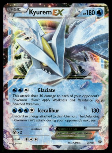 Pokemon cards kyurem 98 - pokemon, ex