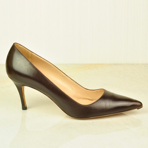 Manolo blahnik dark brown - manolo,