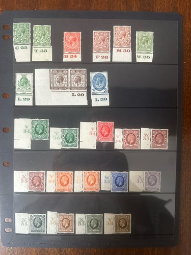 Stamps kgv controls - stamps,, 24