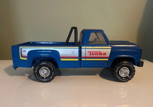 1970s vintage blue large tonka - 1970s,