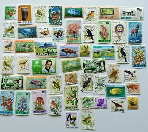 Malawi stamps collection 50 - malawi,