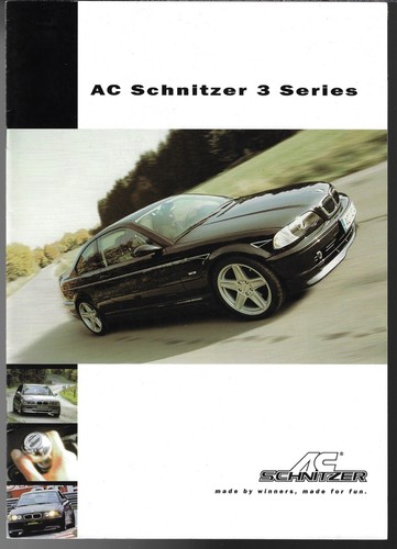 Schnitzer bmw series - schnitzer, 3-series