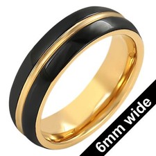 6mm Black Gold 2-tone