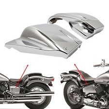 2pcs Chrome Side Battery Cover