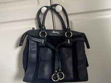 Mantaray Navy Blue Faux