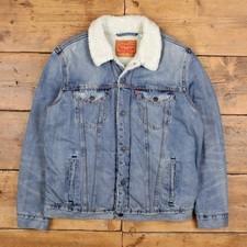 Levis Denim Sherpa Jacket XL