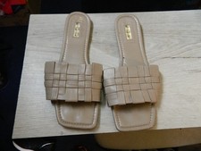 Primark beige slider shoes