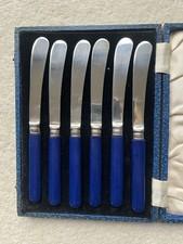 Box Of 6 Vintage Silver Plated