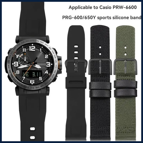 Nylon canvas watch band - nylon,