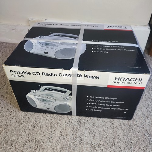 Hitachi stereo cd radio - hitachi, cx