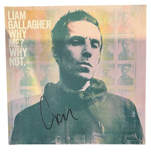 Liam gallagher hand - liam, signed