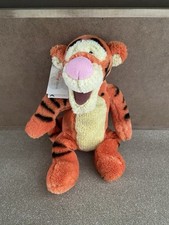 Vintage 2002 Disney Store Winnie The Pooh - Glitter Tigger Soft Toy 23cm NWT