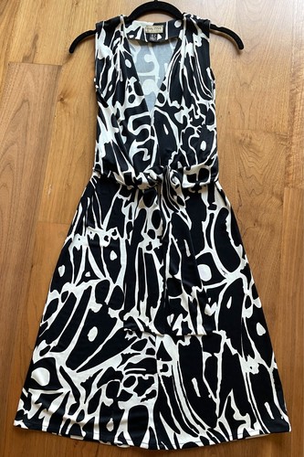 Issa black white silk - issa, dress