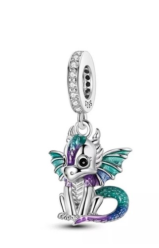 Dragon charm bead s925 - dragon,