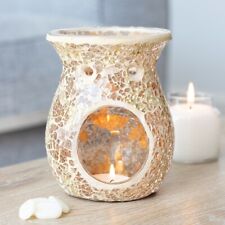 Large Gold Crackle Glass Oil