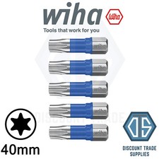 Wiha 41610 TORX T40 25mm T Bit