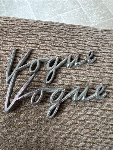 Signer vogue chrome signs - signer,