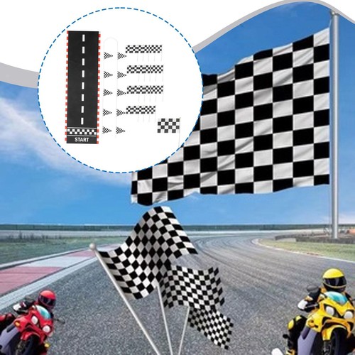 Racetrack floor running mat - floor,