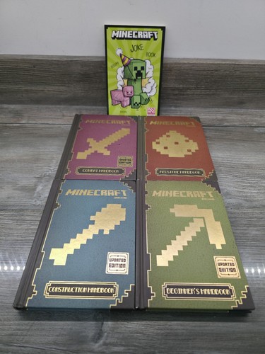 Minecraft handbook bundle set - minecraft,