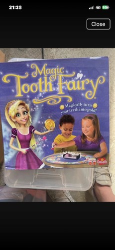 Magic tooth fairy board - tooth, game
