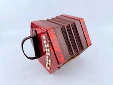 Shoeler Piano Duet German Chromatic Concertina – 33 Keys – ca. 1950s