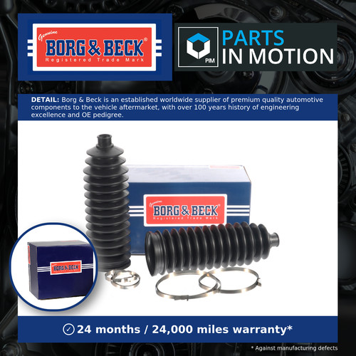 Steering rack boot - boot, fits