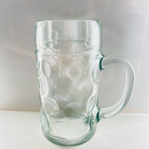 Dimpled glass beer - mug,, often