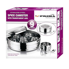 9PC Authentic Indian Spice Tin