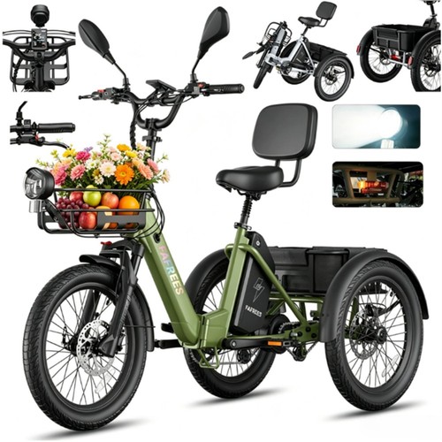 Electric tricycle for adults - electric,