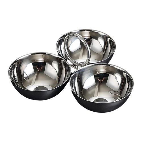 Stainless steel snack serving - stainless,