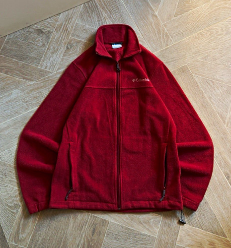 Columbia men red full zip - columbia,