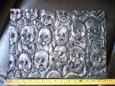 H R Giger. Landscape Xv111 wall Sculpture./ Babies Aliens/ ? 