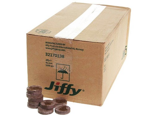Jiffy peat compost plug seed - peat,