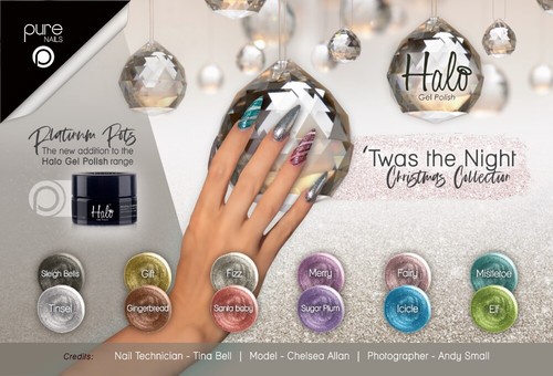 Pure nails halo twas the - nails, 'twas