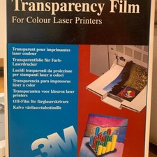 3M A4 Transparency Film BNIB For Colour Laser Printers CG3710