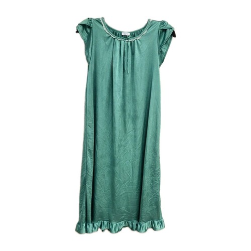 Vintage 80s kelly green night - kelly,