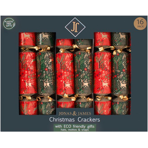 Pack christmas crackers - christmas,
