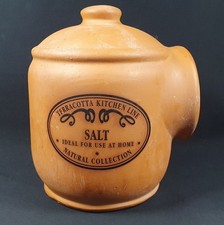 Vintage Rare Terracotta Salt