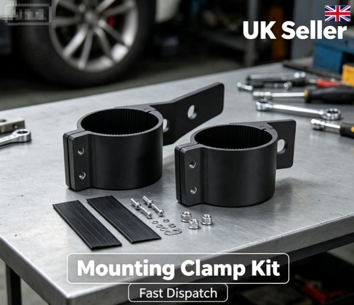 Tube clamps bull bar - 2x,