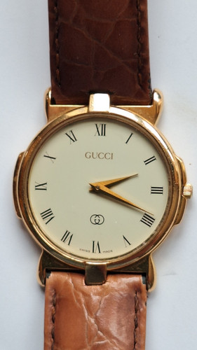 Men gucci 3400m gold - , watch