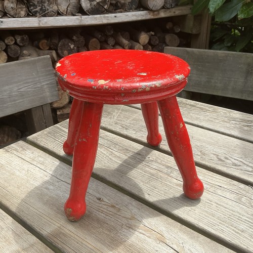 Old vintage red distressed - old,