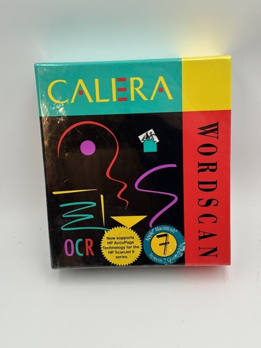 Calera wordscan macintosh - 1.0,