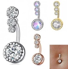 Belly Bars Button Piercing Bar