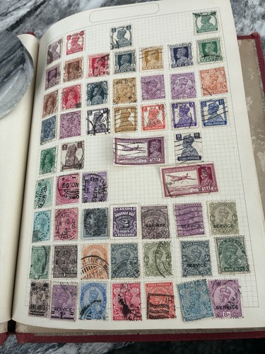 Vintage antique world stamp - vintage,