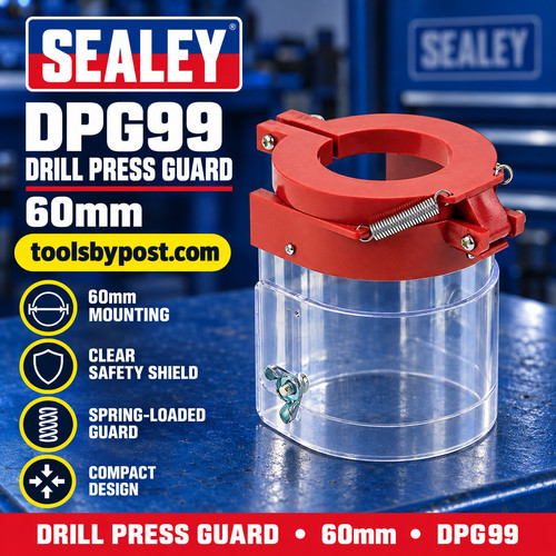 Sealey dpg99 drill press guard - sealey,