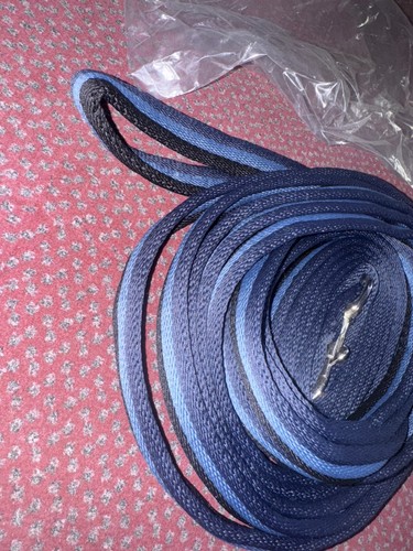 Padded blue stripe lunging - blue,
