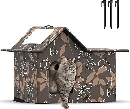 Outdoor cat house - cat,
